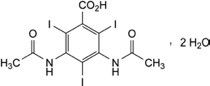 Un bon prix. Sodium Amidotrizoate CAS No de Diatrizoic Acid Dihydate d'agent de contraste 50978-11-5 en ligne