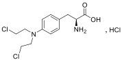 Un bon prix. Substance de médicament contre le cancer d'USP CAS 3223-07-2 de chlorhydrate de DMF Melphalan anti en ligne