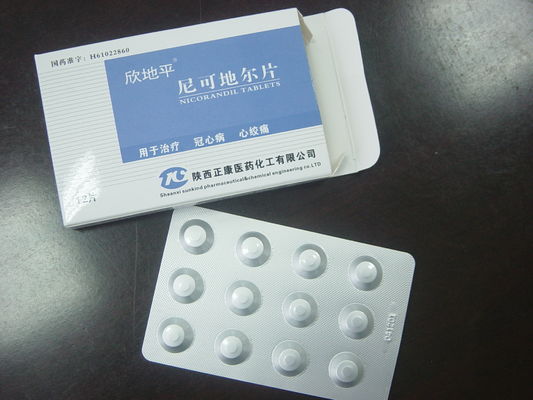 Un bon prix. La grande pureté Nicorandil marque sur tablette la drogue anti-angineuse vasodilatoire en ligne